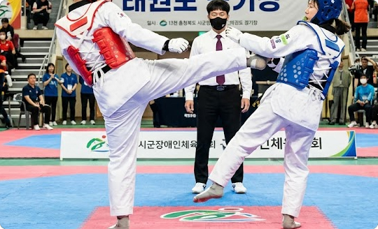 태권도을 하는 선수들 2